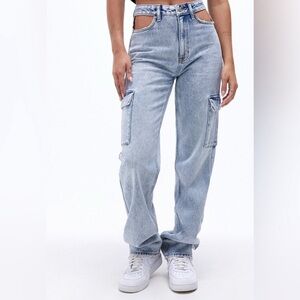 PLAYBOY Light Blue Boyfriend Jeans